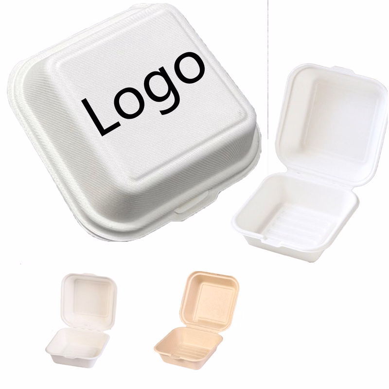 Creative Hamburger Box Thickened Oil Proof Heat Insulation