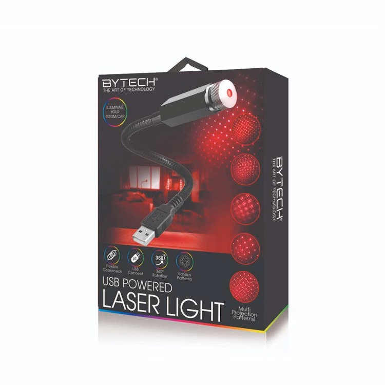 USB Powered Laser Light - Black Red Beam