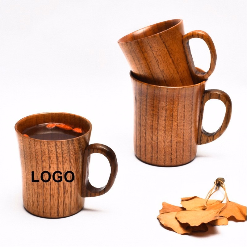 Custom Anti-scald Wooden Drinking Cup & Beer Cup