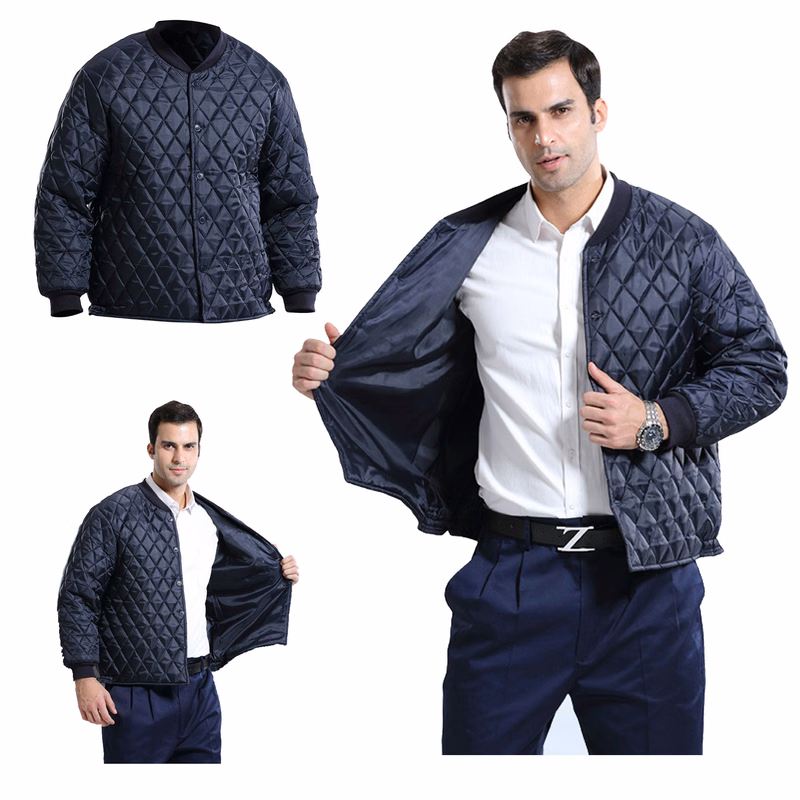 Winter Warm Diamond Quilted Jacket