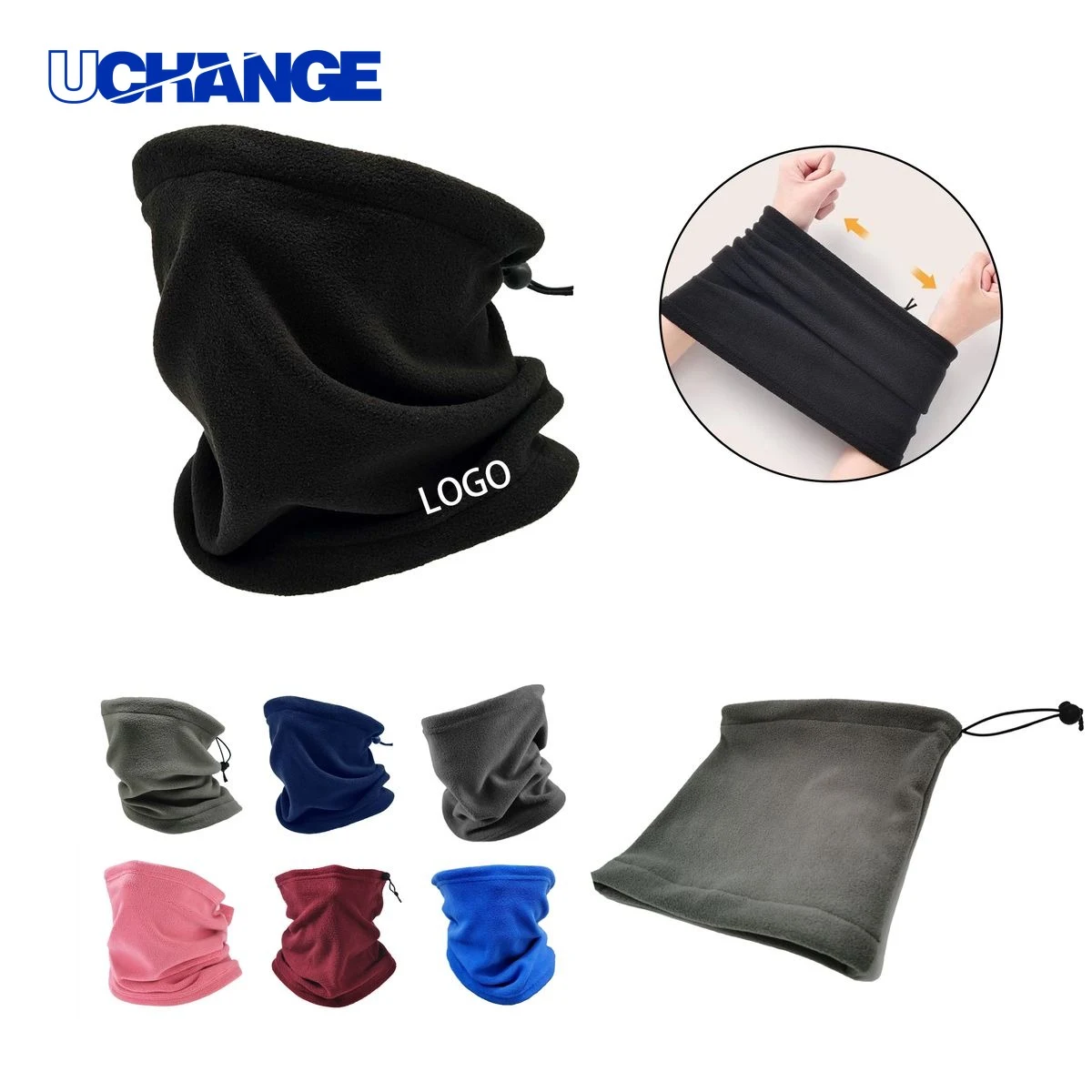 Windproof Neck Gaiter Headwear 1