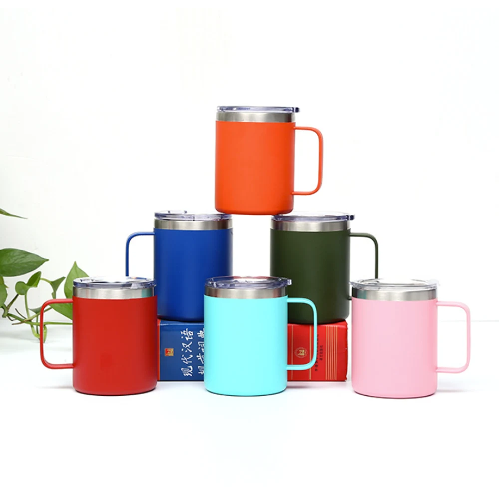 12oz Stainless Steel Vacuum Mug 1