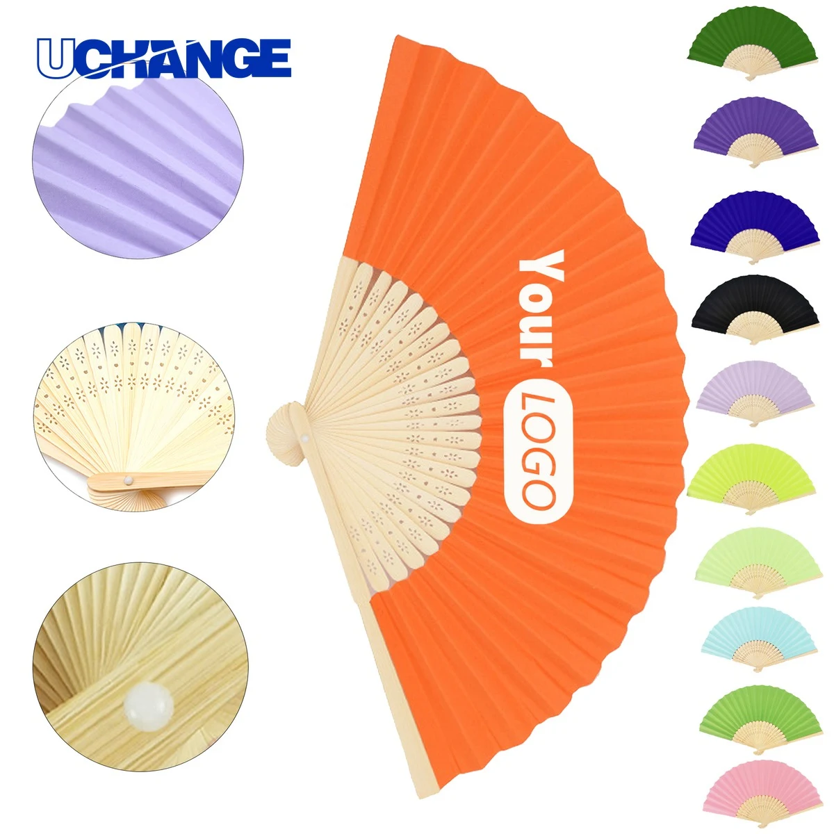 DIY Bamboo Hand Fan for Craft Use 1
