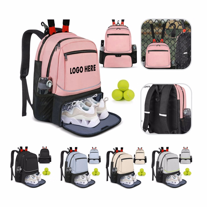 Tennis Backpack With Separate Shoe Compartment