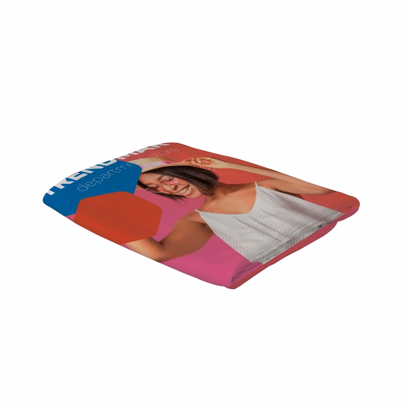 3' Straight Splash Floor Display Face Graphic Panel (Block-Out Fabric)