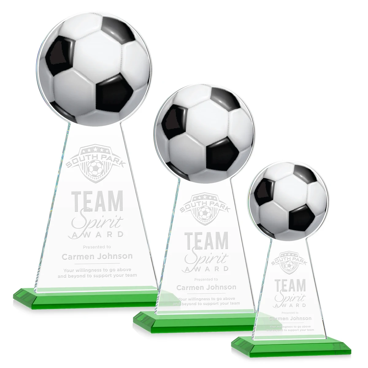 Edenwood Soccer Award - Green 1