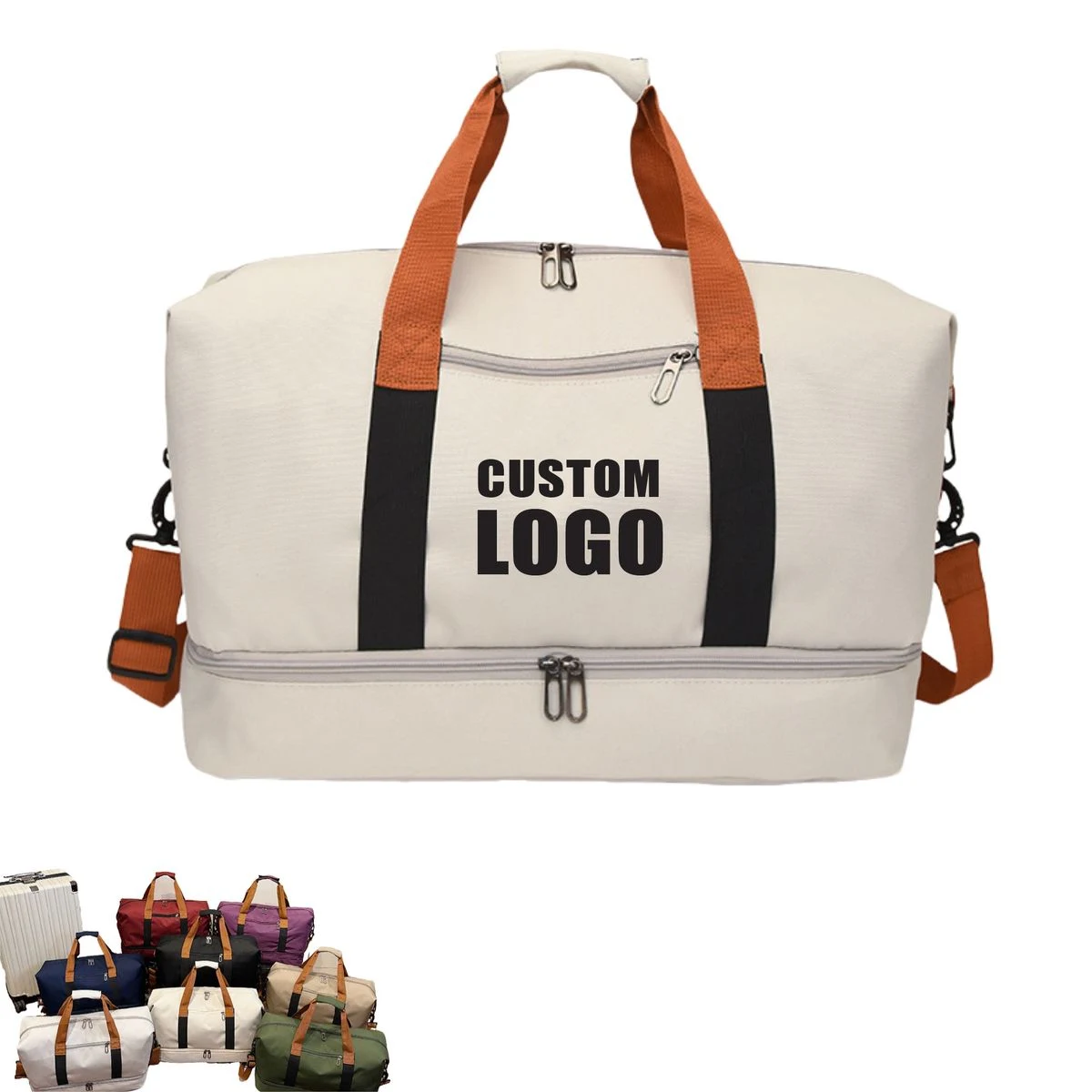Multifunctional Oxford Travel Luggage Tote Bag 1
