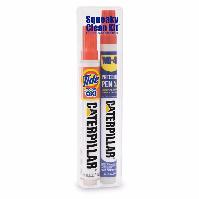 Squeaky Clean Kit - Tide to Go + Oxi Instant Stain Remover and WD-40 Precision Pen