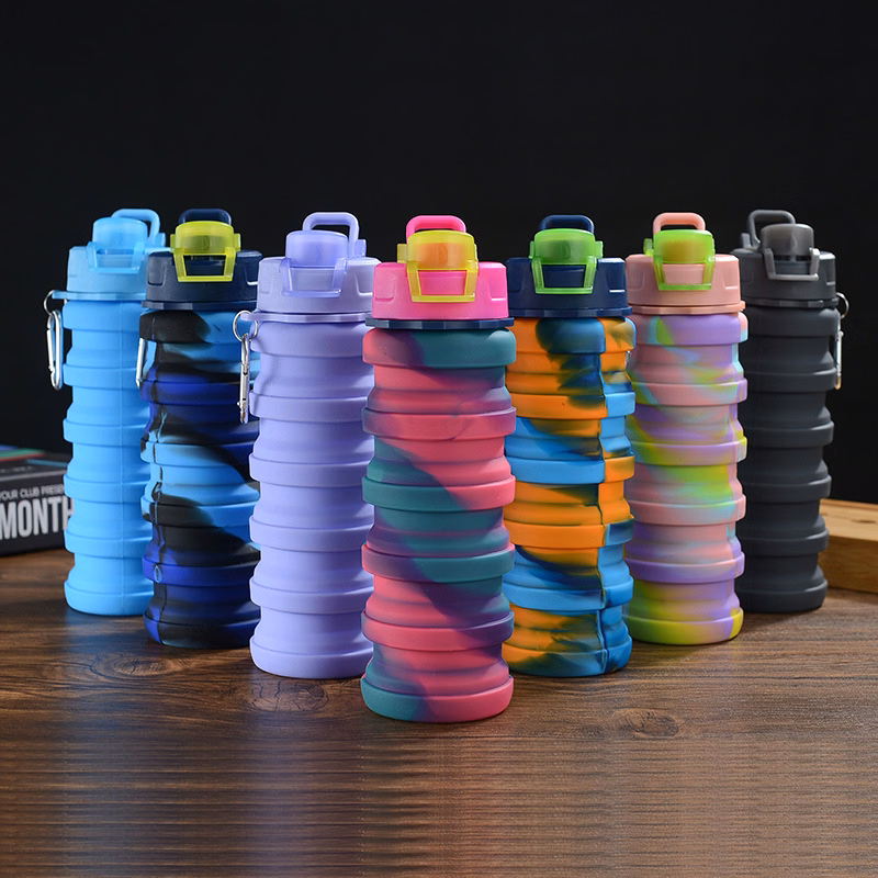 Collapsible Silicone Sport Bottles
