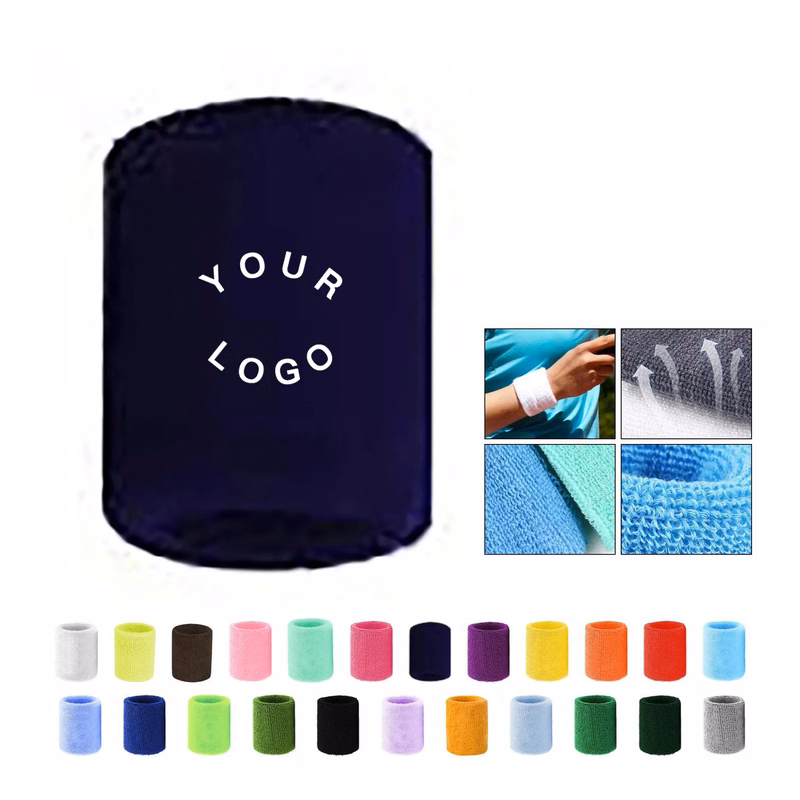 Cotton Athletic Wristband for Running and Training