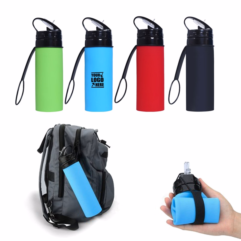 Reusable Drinking Water Bags Collapsable Water Bottles