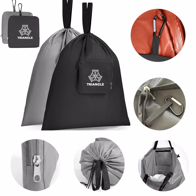 Foldable Dirty Laundry Bags with Handles for Travel