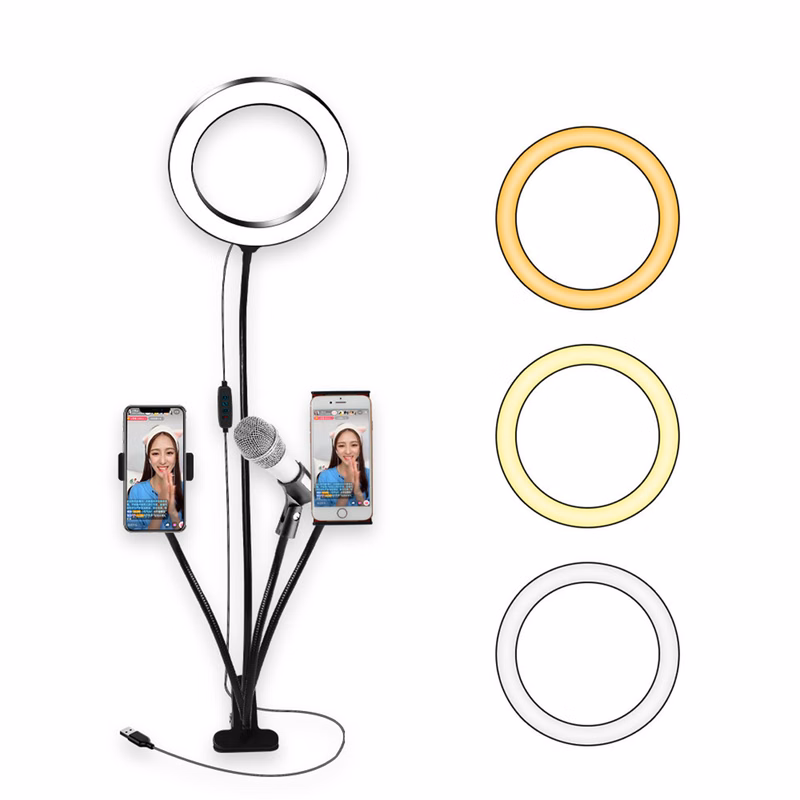 Live Stream Light 3 In 1 Set