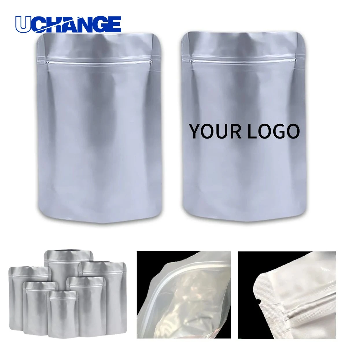 Resealable Foil Bag Packaging 7 x 10 Inches 1