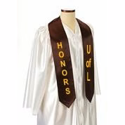 60" Maroon Custom Graduation Stole