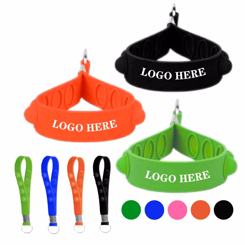Push Popper Bubble Wristband Keychain Stress Reliever