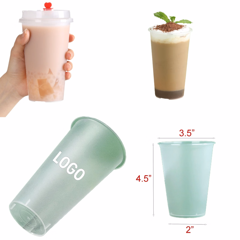 Matte Finish PP Iced Drink Cup