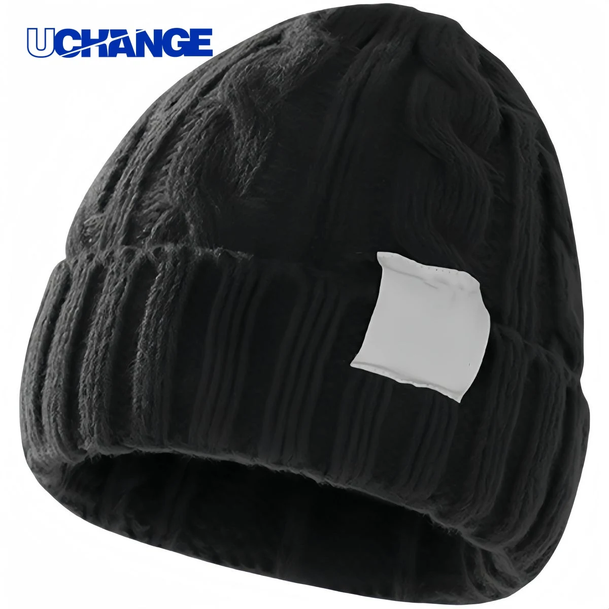 Cable Knit Beanie Hat 1