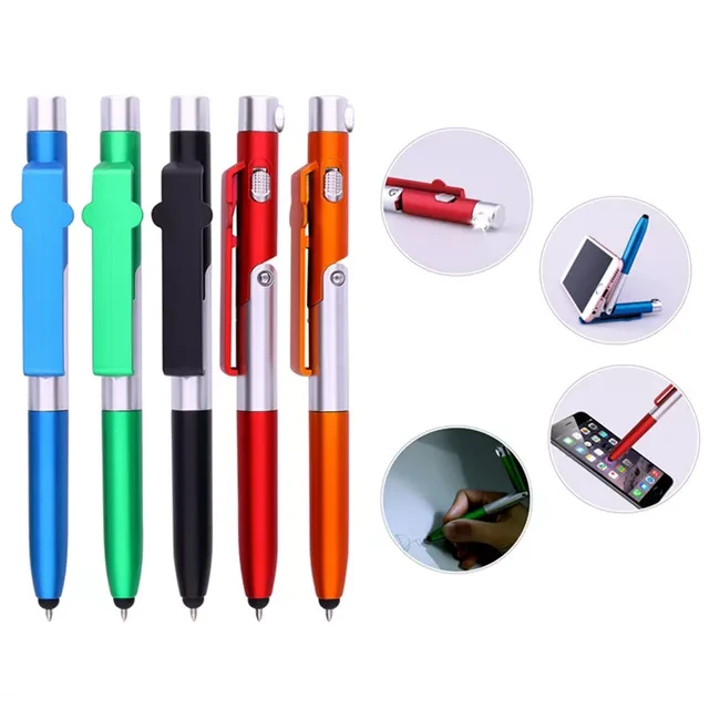 4-in1 Multi-Function Stylus Pen With Phone Stand 1