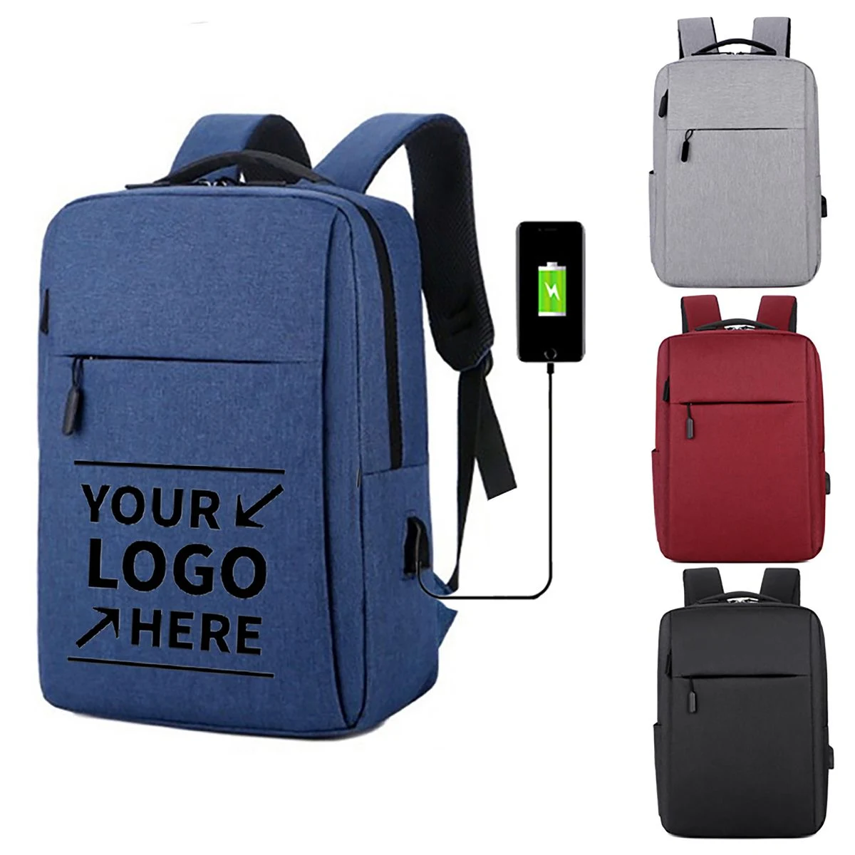 Laptop Backpack With USB Charging Port 1