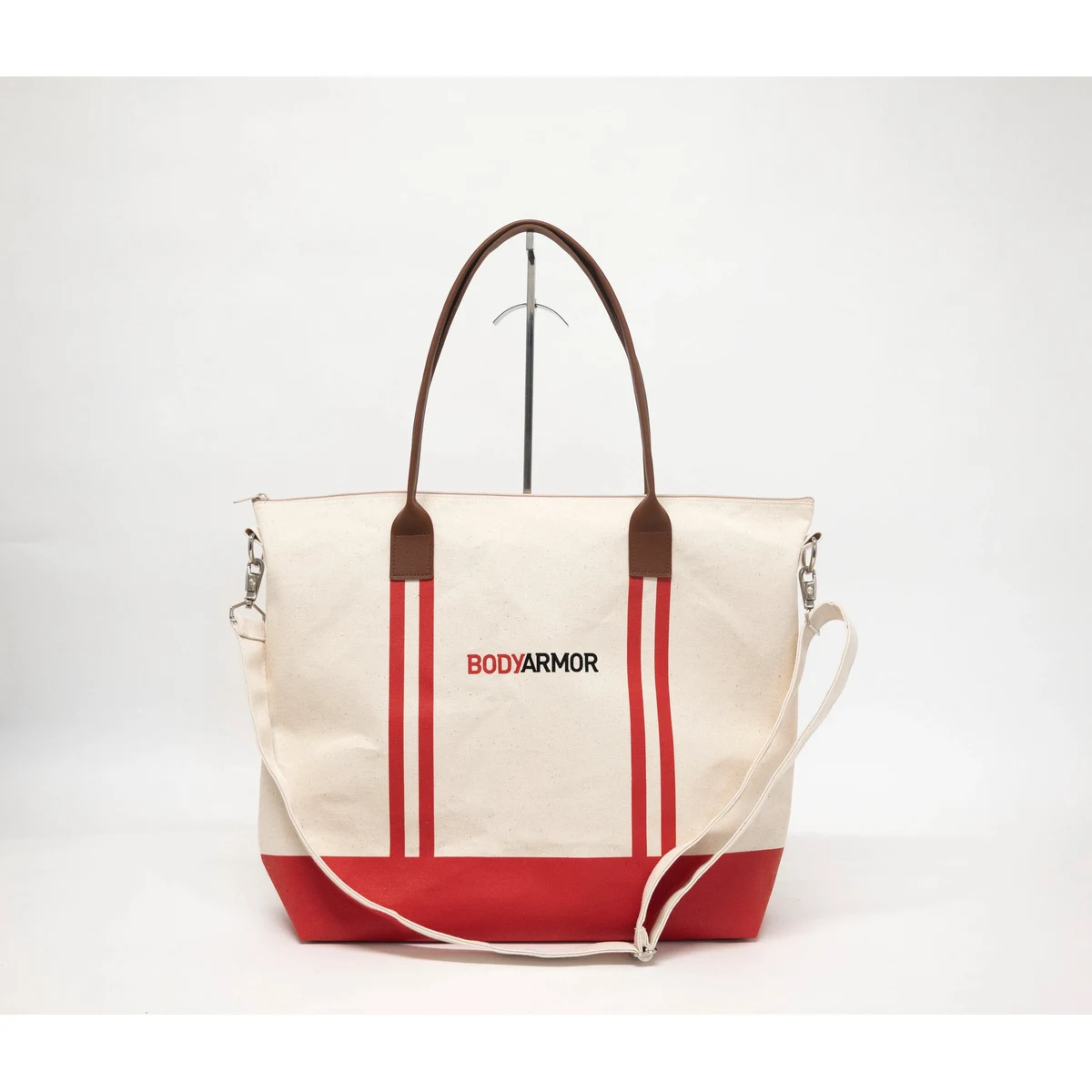High End Screen Printed Canvas Boat Tote, custom tote bag with logo imprint 1
