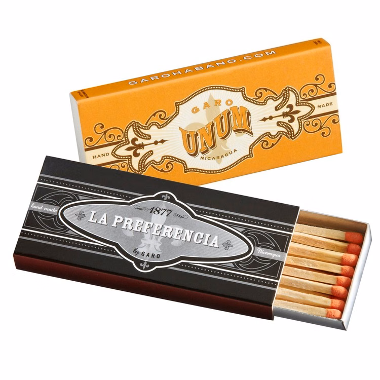 Tiffany Candle Specialty Matchbox - 15 Matchsticks (3-inch)