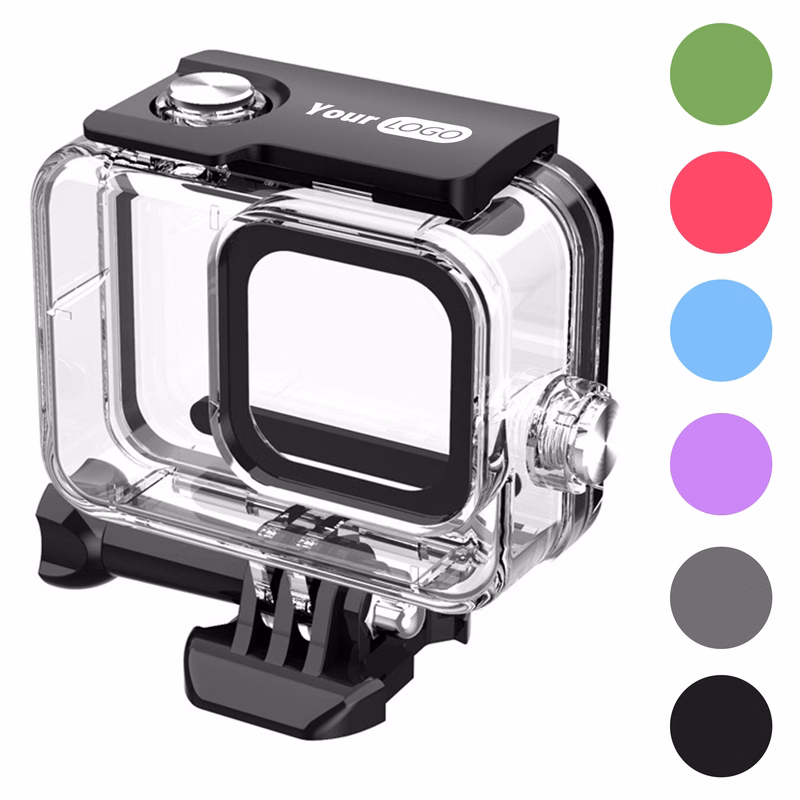 Polycarbonate Waterproof Case For Diving Photography Of 9-12 Generations