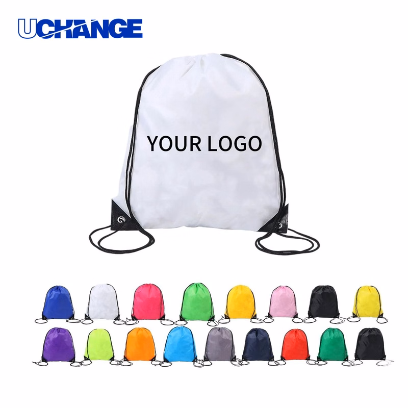 Waterproof Polyester Gym Drawstring Pack Organizer