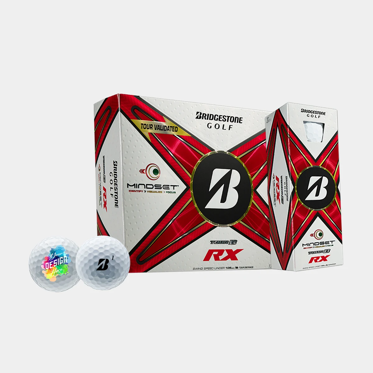Bridgestone® Tour B RX MindSet Golf Balls 1