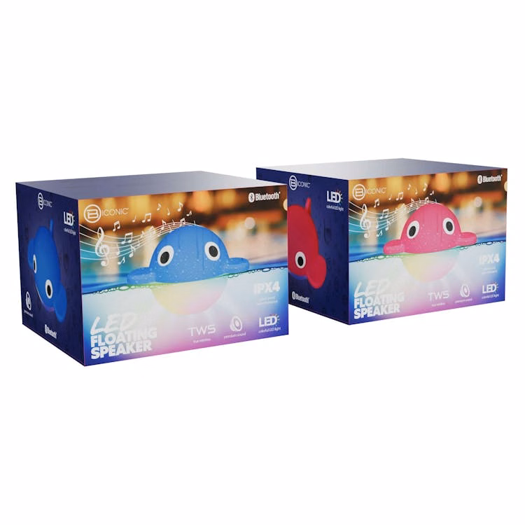 LED Floating Waterproof Speaker - Assorted