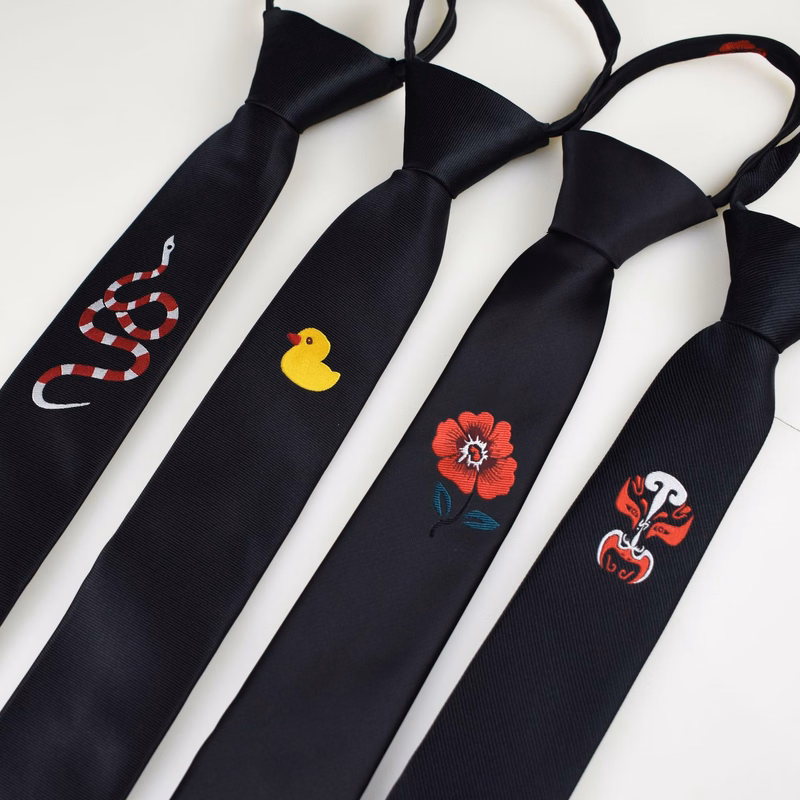 Custom Embroid Tie