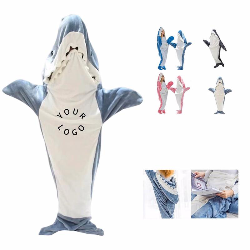 Full Body Shark Hoodie Blanket for Movie Nights
