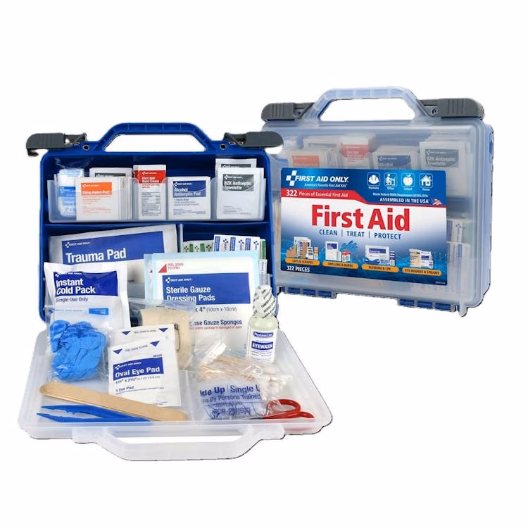 Clear Cover Intermediate First Aid Kit -  322 Pieces