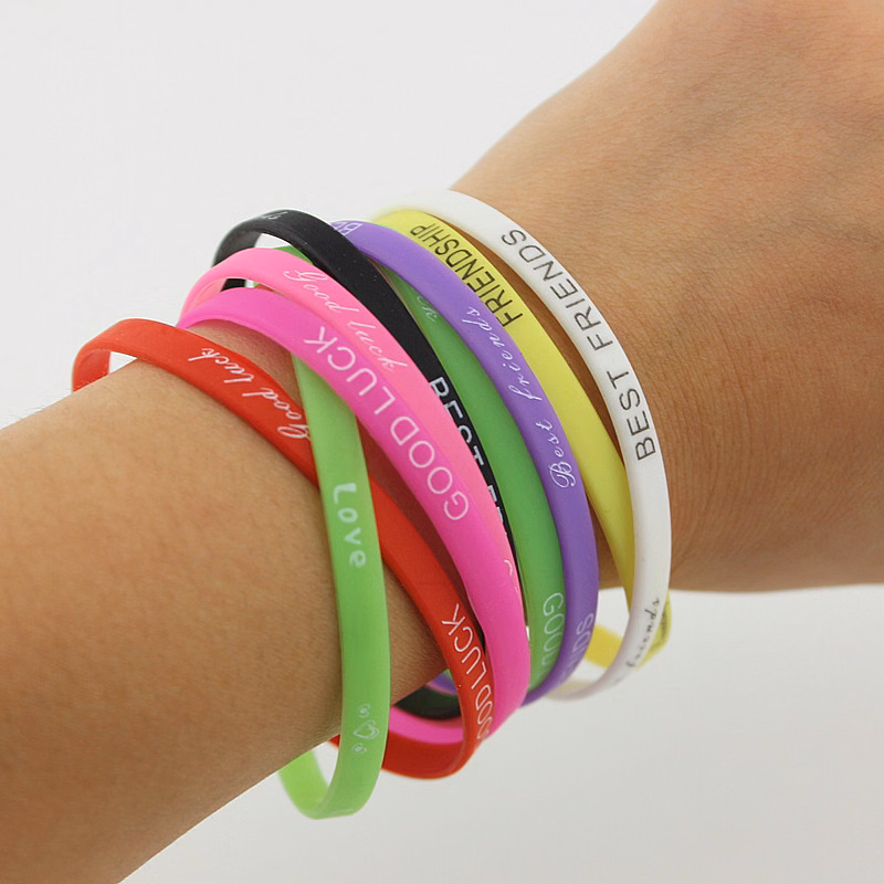 Sprinters 1/4" Custom Silicone Bracelet