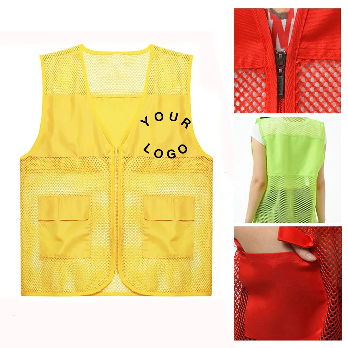 Durable Polyester Uniform Vest For Group Activities 1