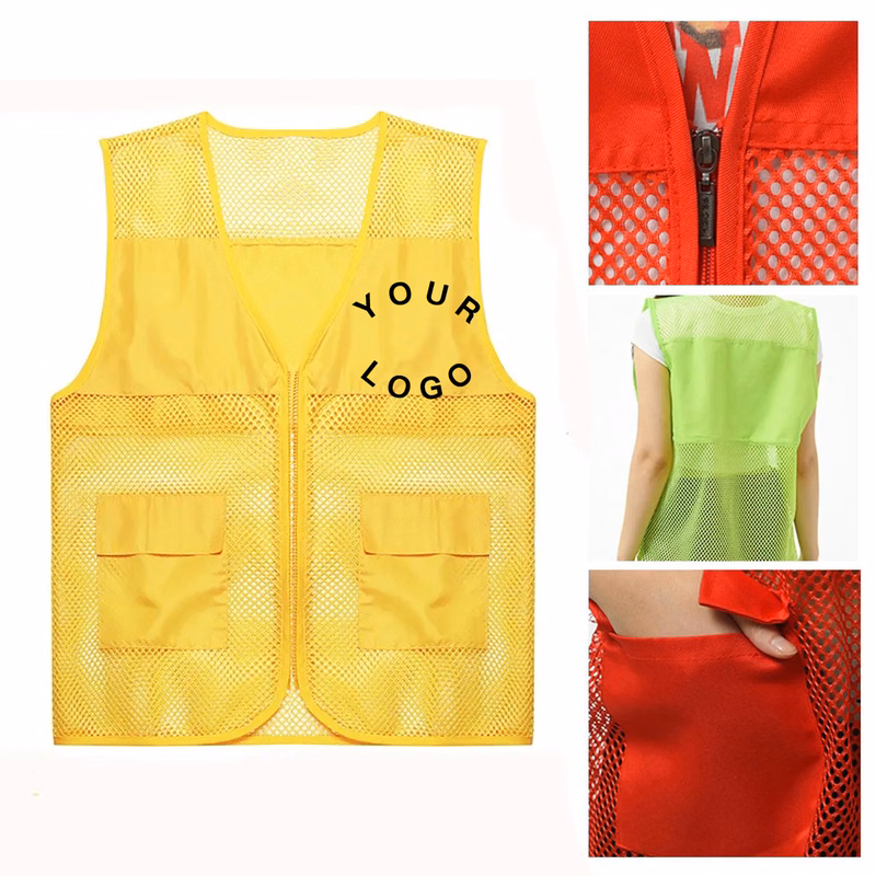 Durable Polyester Uniform Vest For Group Activities