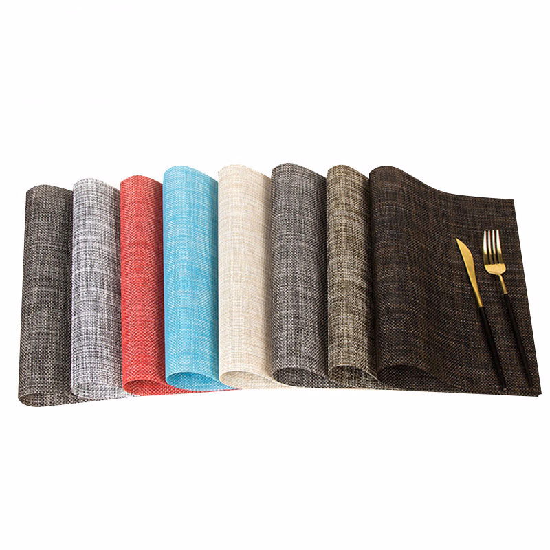 PVC Weaved Dining Mats