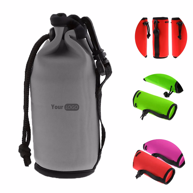 Oxford Portable Drawstring Mouth Protective Cup Cover