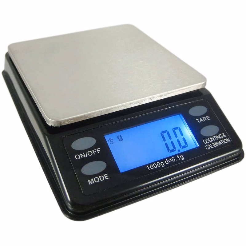 Mini Bench Digital Pocket Scale, 1000 x 0.1gm