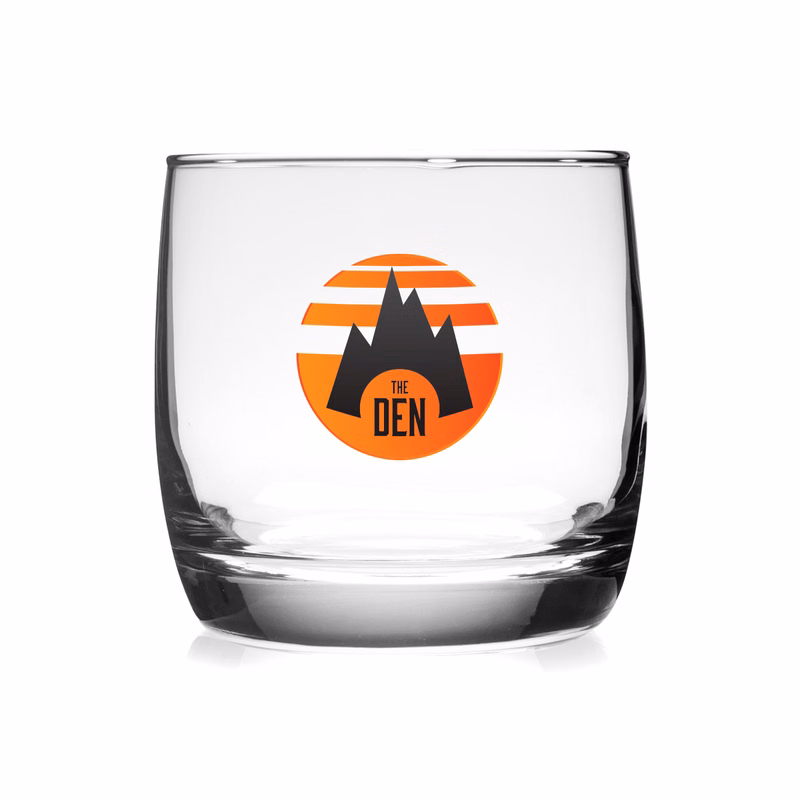 10 oz. Arc® Finish Whiskey Glass (Full Color Imprint)