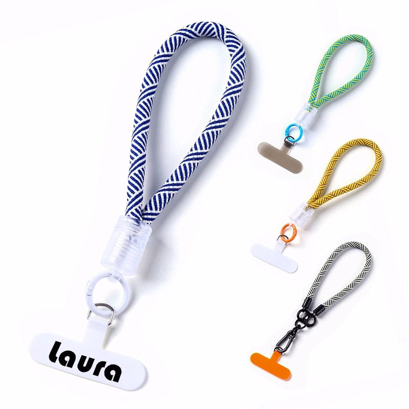 Phone lanyard on the wrist