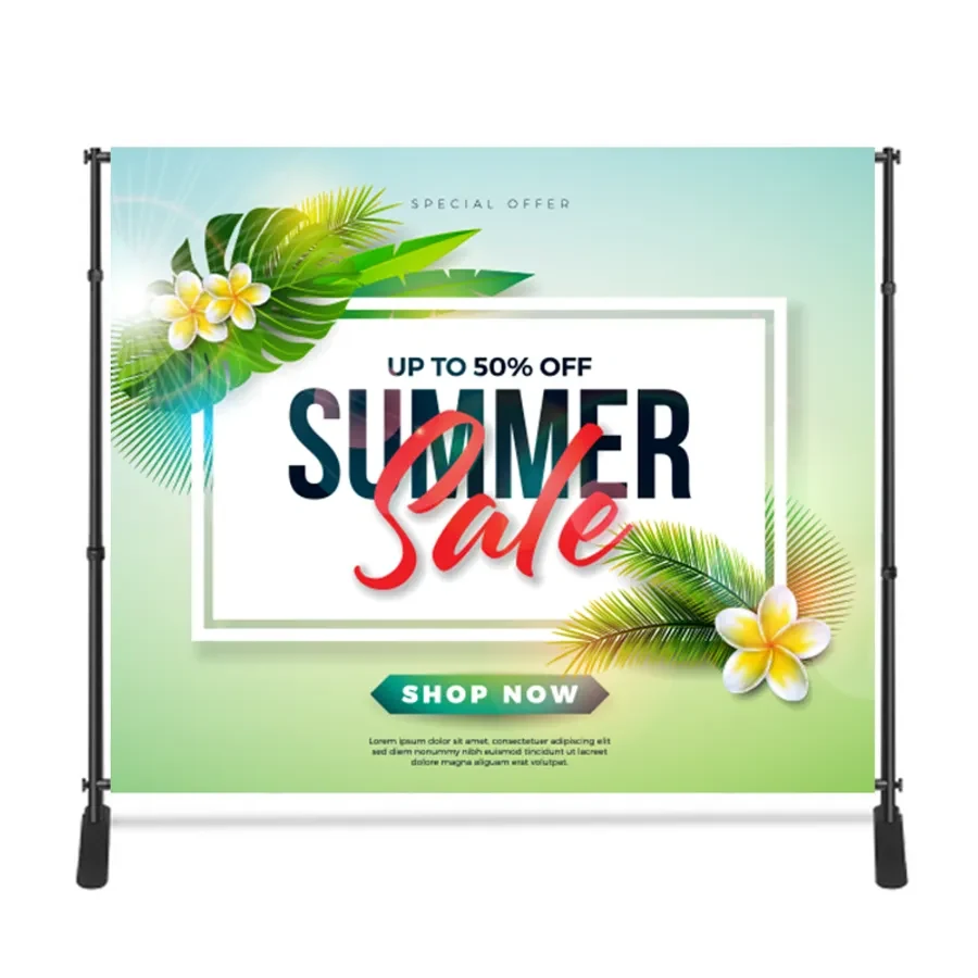 Adjustable Stand Banner 1