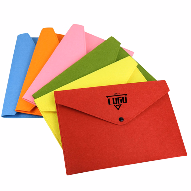Portable Felt Envelope Folder Case