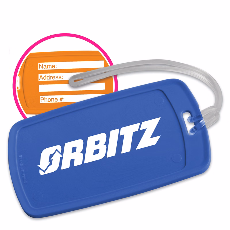 Traveler Rectangular Luggage Tag