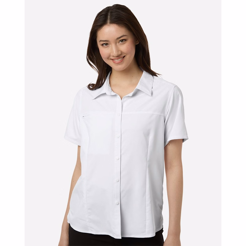 Women's UltraUVP Shoreline Short Sleeve Staff Shirt - CE520W