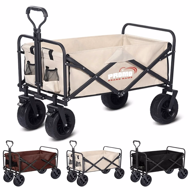 5'' 8" Outdoor Wagon Collapsible Camping Hand Trolley Carts