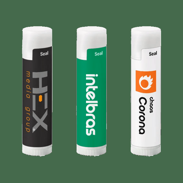SPF 30 Soy Based Lip Balm in White Tube