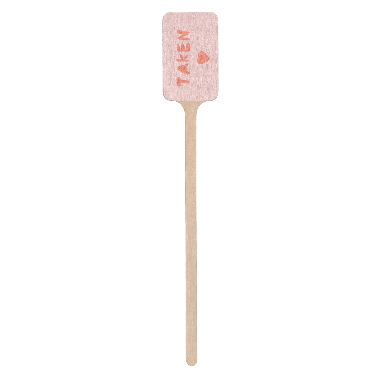 Wood Drink Stirrer 6.250" Upright Rectangle Digital Print 1