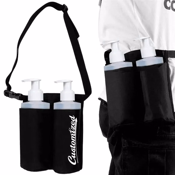 Custom Portable Massage Oil Holster Belt 9.84 inch — Professional Wellness Gear