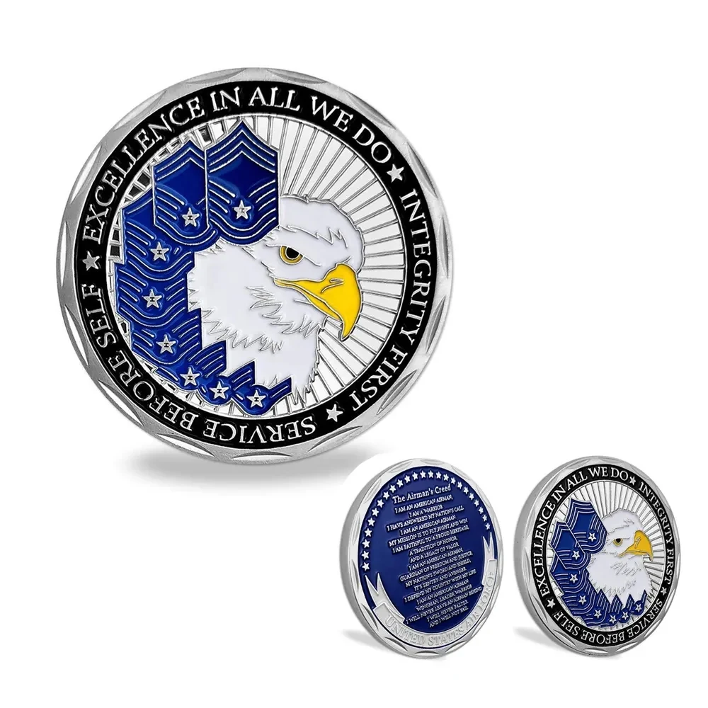2" Custom Challenge Coin Double Sided Cast Zinc Alloy 1